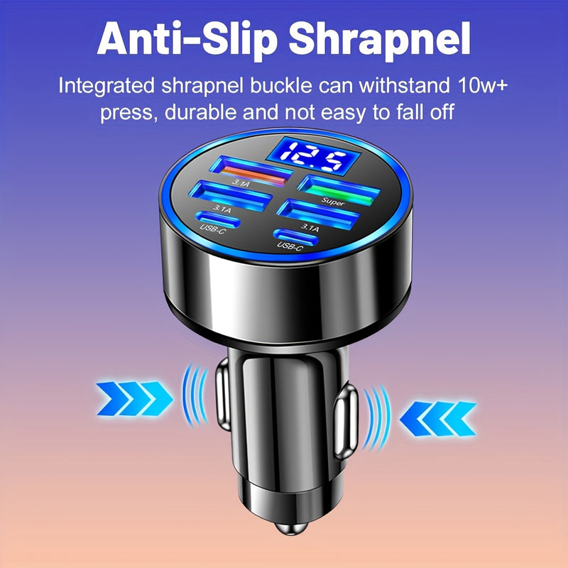 Multi-Port Fast Car Charger